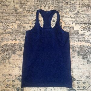 Lululemon women's Blue Racerback Tank Top